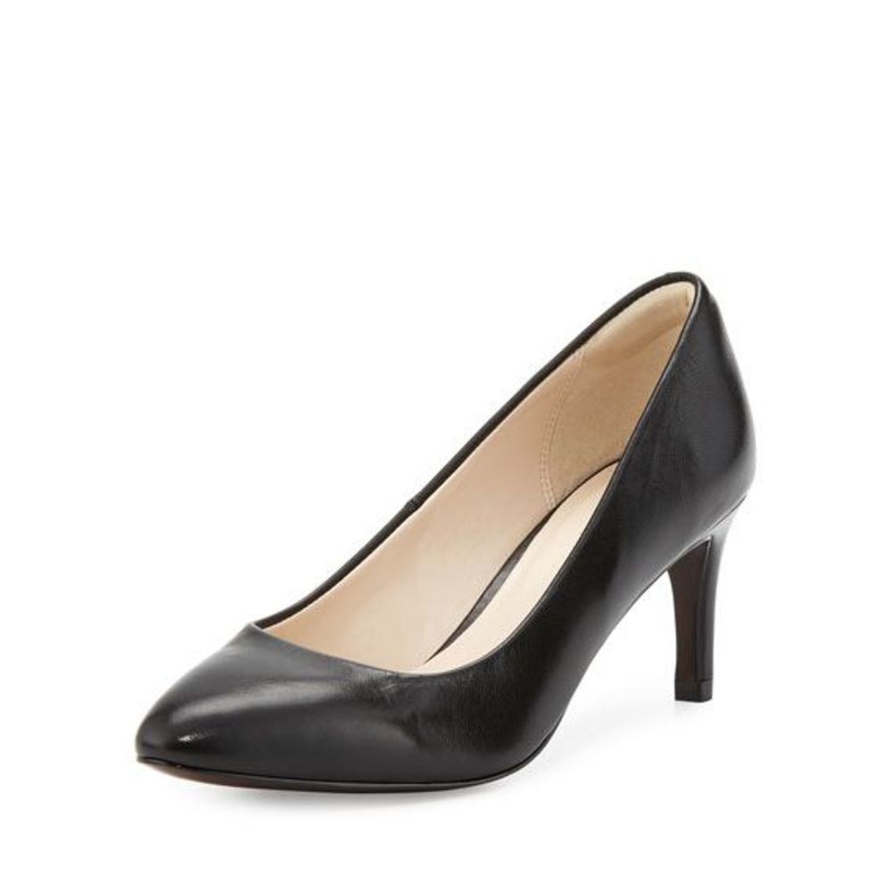 Cole Haan • Black Leather Heels • size 6.5B